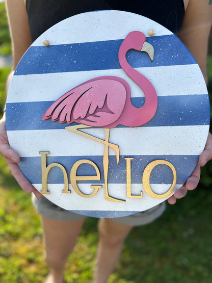 Hello, flamingo