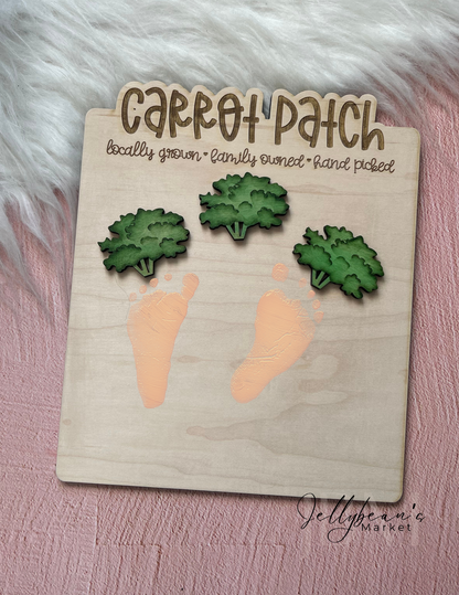 Carrot Patch Footprint Sign