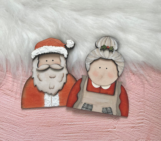 Santa and Mrs Claus